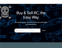 Tablet Screenshot of hobbytraders.com